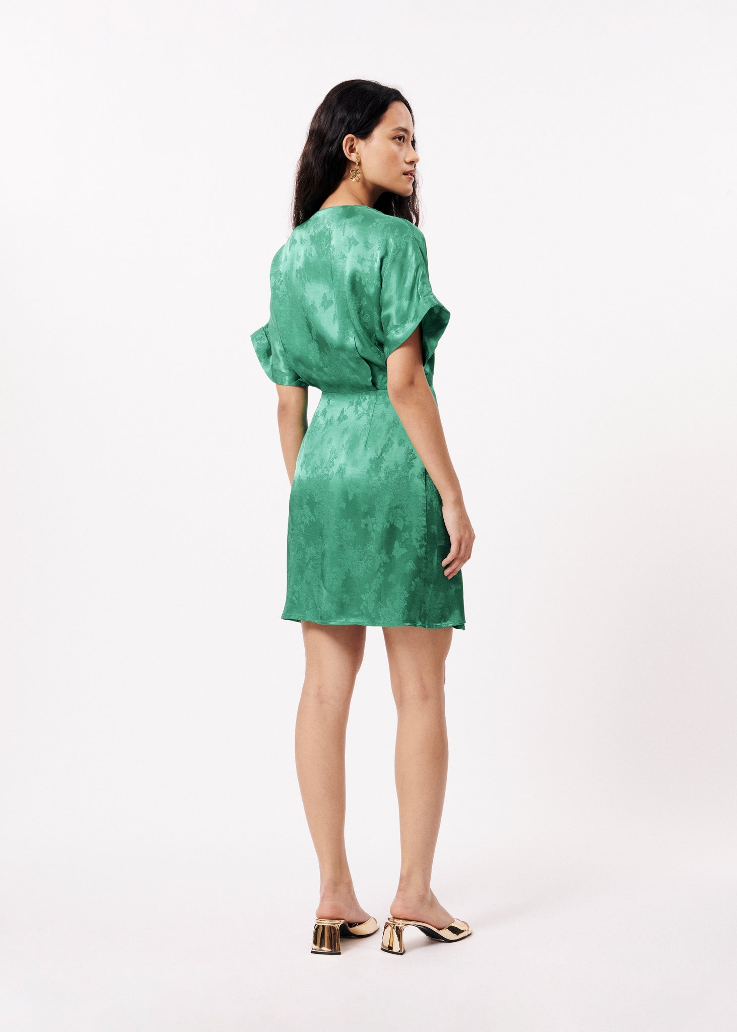 Lois Emerald Dress