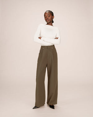 Dark Moss Trousers