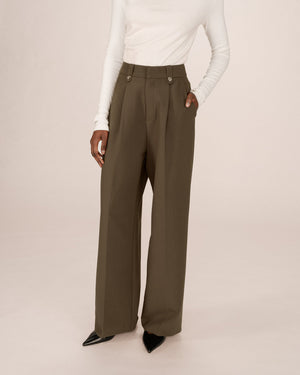 Dark Moss Trousers