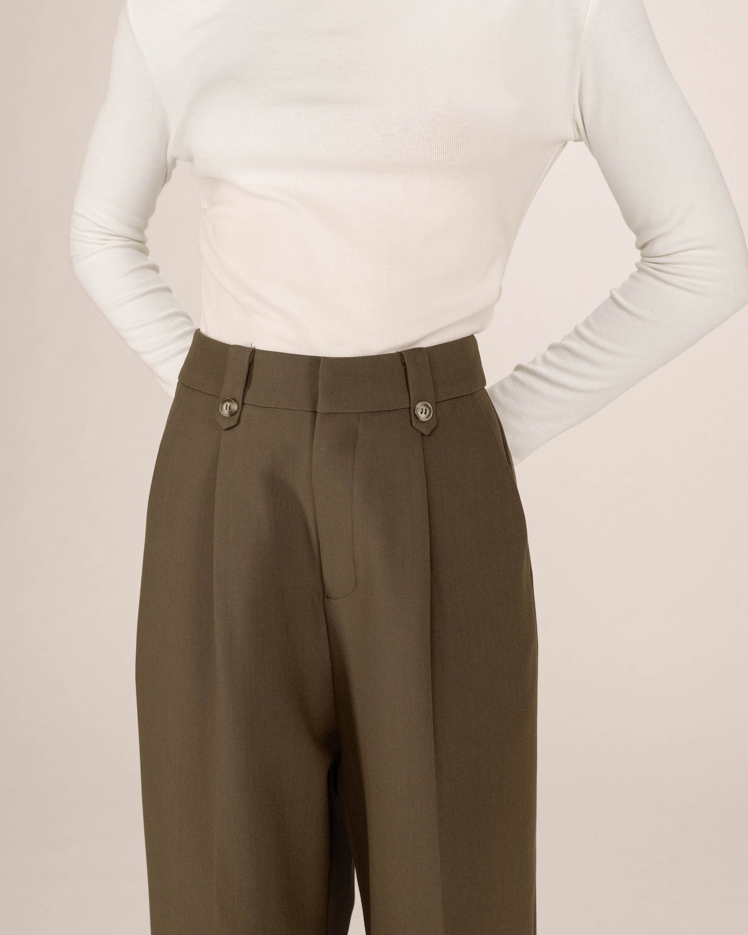Dark Moss Trousers