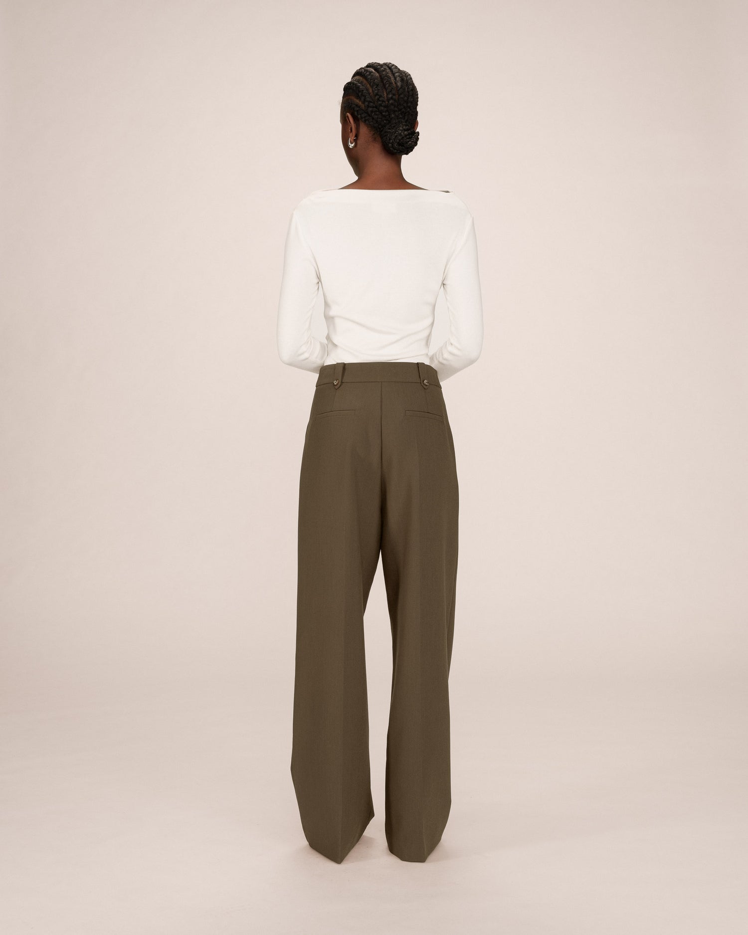 Dark Moss Trousers