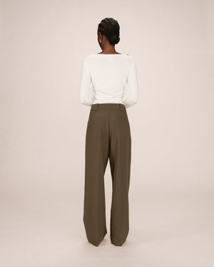 Dark Moss Trousers