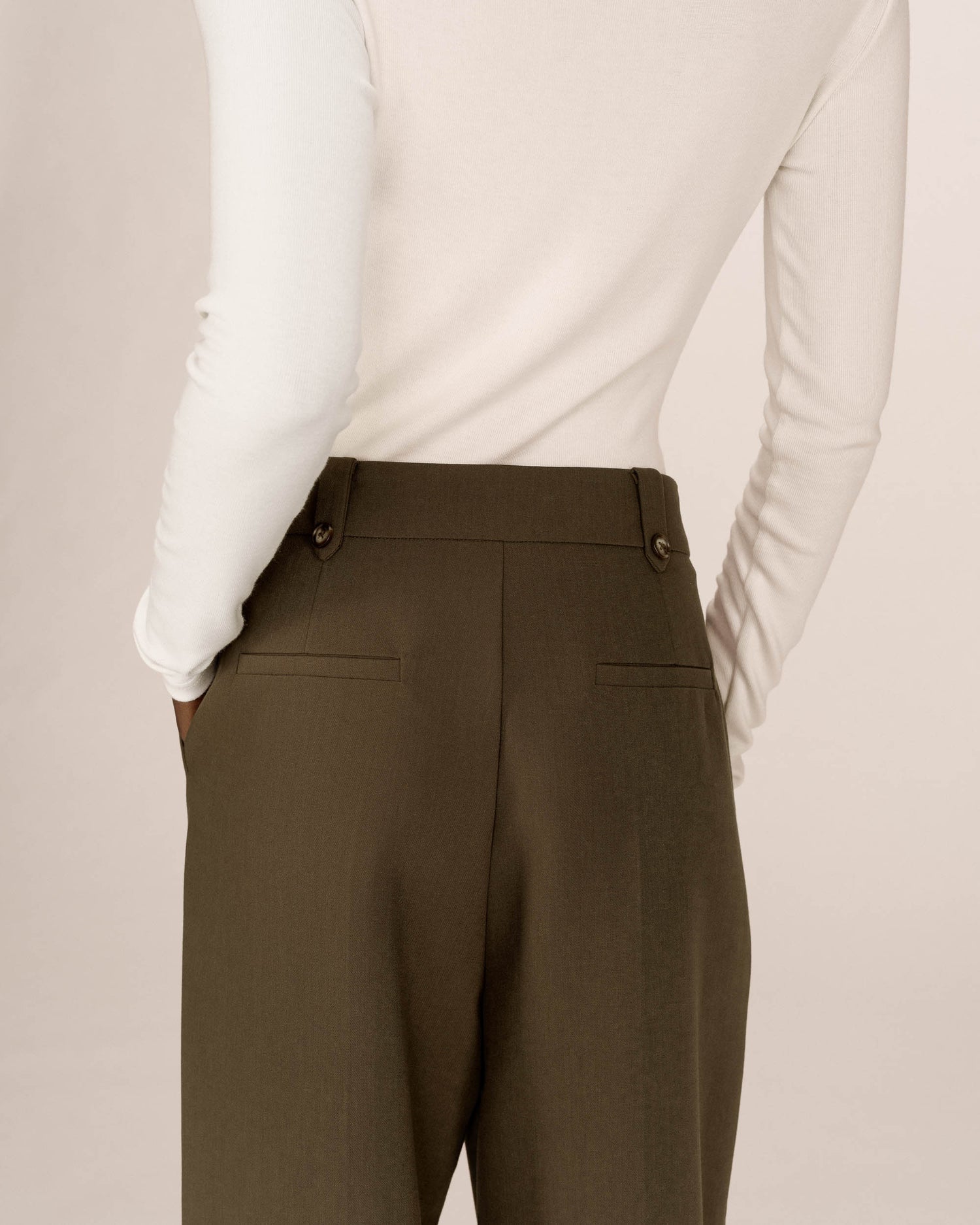 Dark Moss Trousers