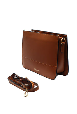 Crossbody bag in split cow leather-Made in Italy