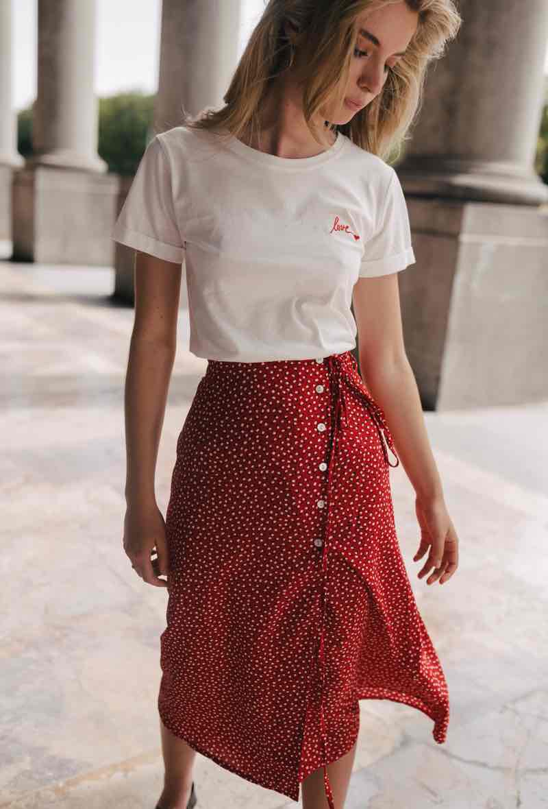Amappo Red Skirt